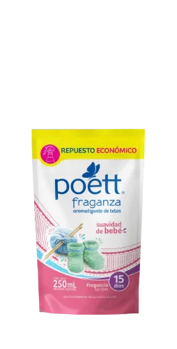 Fraganza Aromatizante de telas Suavidad de Bebé 3
